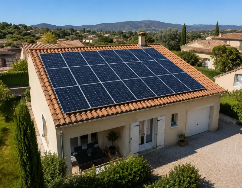 Prime à l'autoconsommation panneaux solaires Branne — aide financière de l'État
